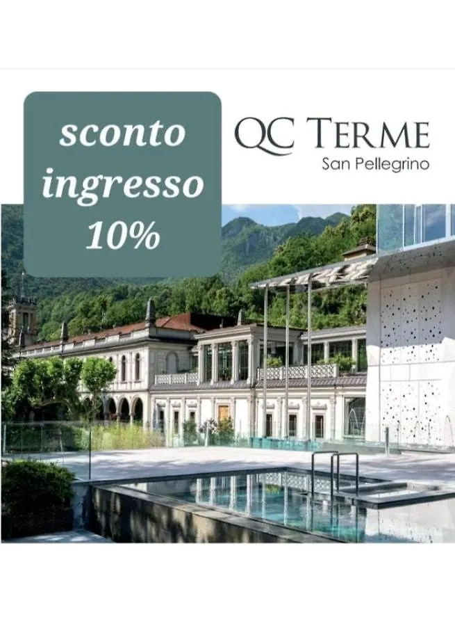 San Pellegrino Solarium Apartment San Pellegrino Terme